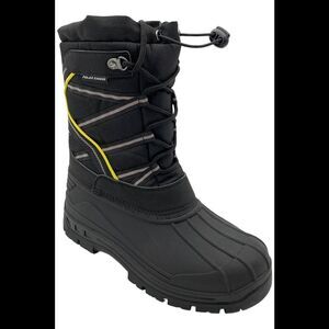 Polar Range Men's Blast Snow Boots Black - Medium